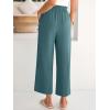 imageANRABESS Womens Wide Leg Palazzo Pants Summer Beach High Waisted Cropped Flowy Pants 2026 Dressy Casual Trousers with PocketsLake
