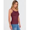 imageANRABESS Tank Top for Womens Summer 2026 Scoop Neck Sleeveless Ribbed Knit Workout Basic Tees Slim Fitted Cami ShirtsWine Red