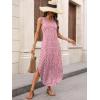 imageANRABESS Women Maxi Dress Summer Casual Sleeveless V Neck Sundress Coverups Beach Vacation Clothes with PocketsFloral Pink