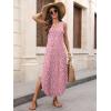 imageANRABESS Women Maxi Dress Summer Casual Sleeveless V Neck Sundress Coverups Beach Vacation Clothes with PocketsFloral Pink