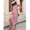 imageANRABESS Women Maxi Dress Summer Casual Sleeveless V Neck Sundress Coverups Beach Vacation Clothes with PocketsFloral Pink