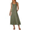 imageANRABESS Womens Maxi Dresses 2026 Summer Casual Scoop Neck Sleeveless Long Tank Dress Beach Sundress Travel Vacation ClothesArmy Green