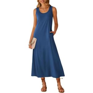 imageANRABESS Womens Maxi Dresses 2026 Summer Casual Scoop Neck Sleeveless Long Tank Dress Beach Sundress Travel Vacation ClothesBlue