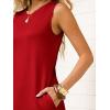 image:imageANRABESS Women Summer Casual Sleeveless Maxi Sundress Beach Tank Dresses Pockets Travel Vacation Clothes Cruise Outfits 2026Red