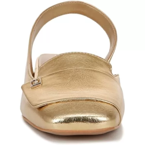 Franco Sarto Womens Tegan Slingback Ballet FlatsGold Metallic