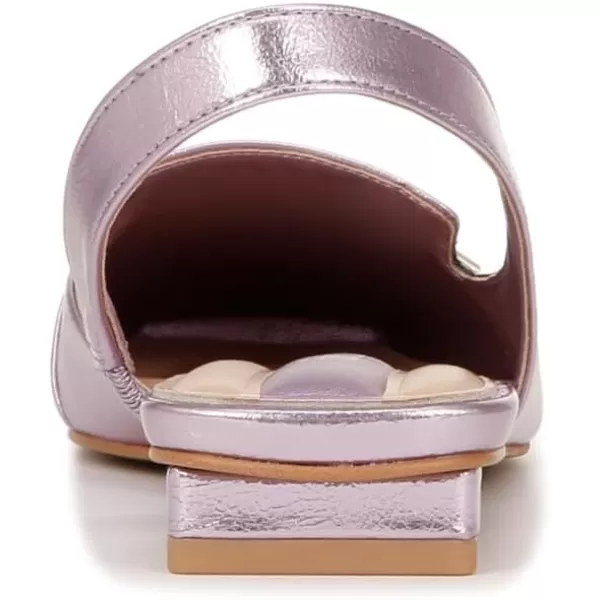 Franco Sarto Womens Tegan Slingback Ballet FlatsMetallic Pink