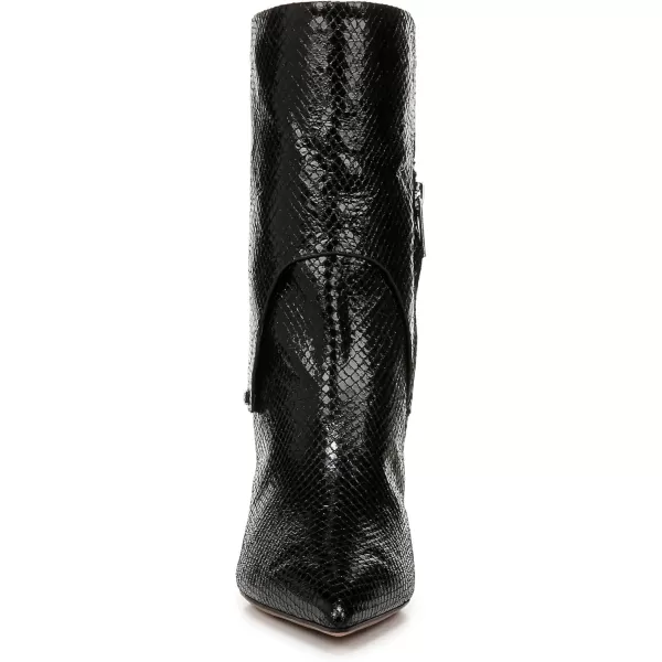 Franco Sarto Womens Trendy Mid Calf BootBlack Snake