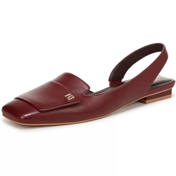 Franco Sarto Womens Tegan Slingback Ballet FlatsBerry Red