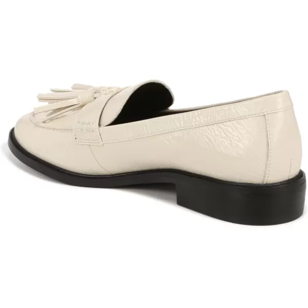 Franco Sarto Womens Carolynn Low Slip on Tassel LoafersPutty White