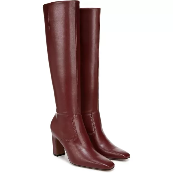 Franco Sarto Womens Classic Knee High BootBerry Red