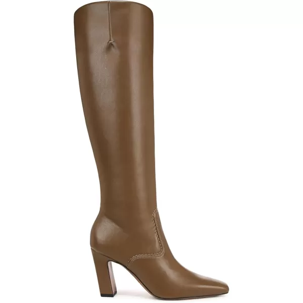 Franco Sarto Womens Classic Knee High BootWoodland Brown Stretch