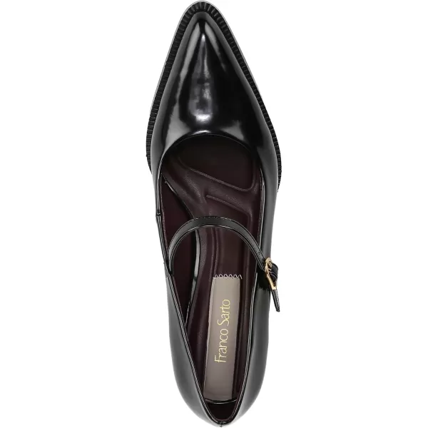 Franco Sarto Womens Classic PumpBlack Glossy