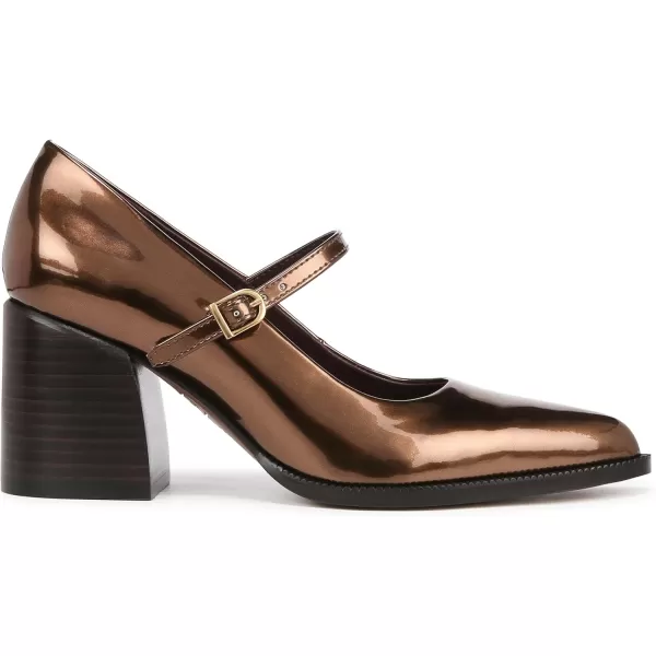 Franco Sarto Womens Classic PumpBronze Metallic