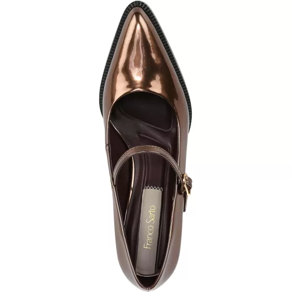 Franco Sarto Womens Classic PumpBronze Metallic