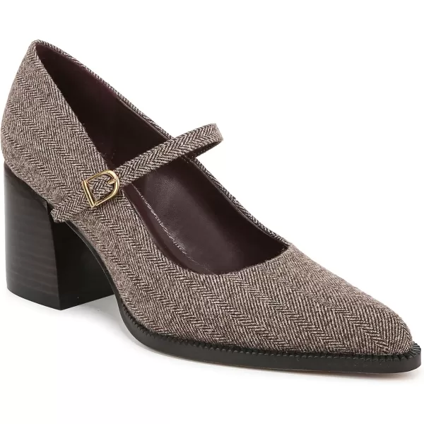 Franco Sarto Womens Classic PumpBrown Multi Herringbone