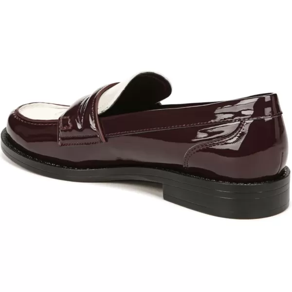 Franco Sarto Womens Lillian Penny LoaferCordovan RedCream Patent