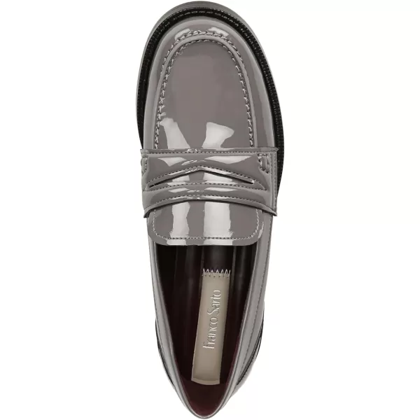 Franco Sarto Womens Lillian Penny LoaferSlate Grey Patent