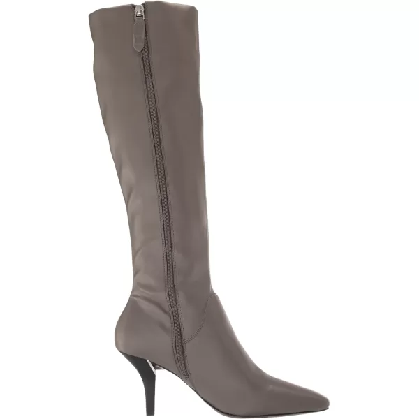 Franco Sarto Womens Lyla Pointed Toe Knee High BootsGrey Leather