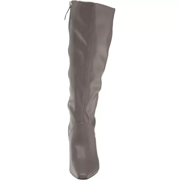 Franco Sarto Womens Lyla Pointed Toe Knee High BootsGrey Wide Calf Leather