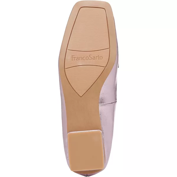 Franco Sarto Womens Tiari Slip OnLight Pink Metallic