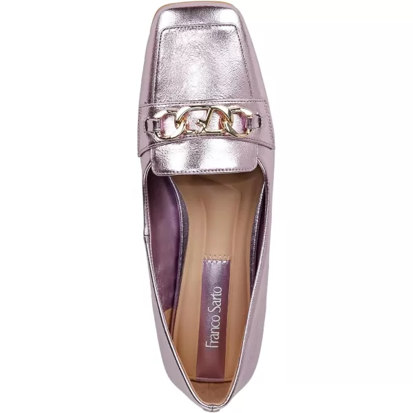 Franco Sarto Womens Tiari Slip OnLight Pink Metallic