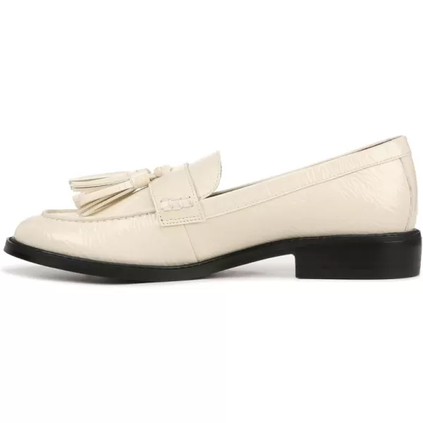 Franco Sarto Womens Carolynn Low Slip on Tassel LoafersPutty White