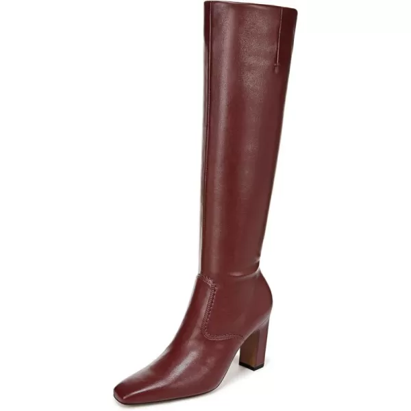 Franco Sarto Womens Classic Knee High BootBerry Red