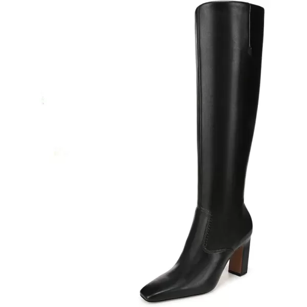 Franco Sarto Womens Classic Knee High BootBlack Stretch