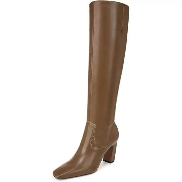 Franco Sarto Womens Classic Knee High BootWoodland Brown Stretch