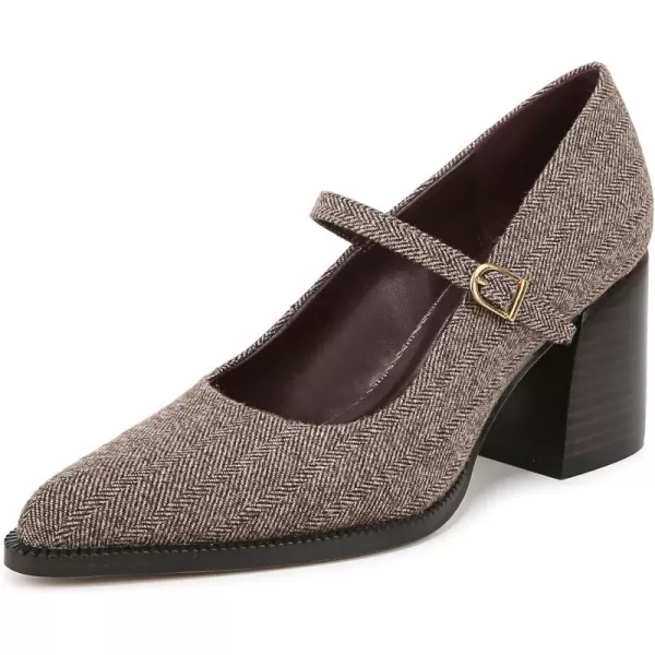 Franco Sarto Womens Classic PumpBrown Multi Herringbone