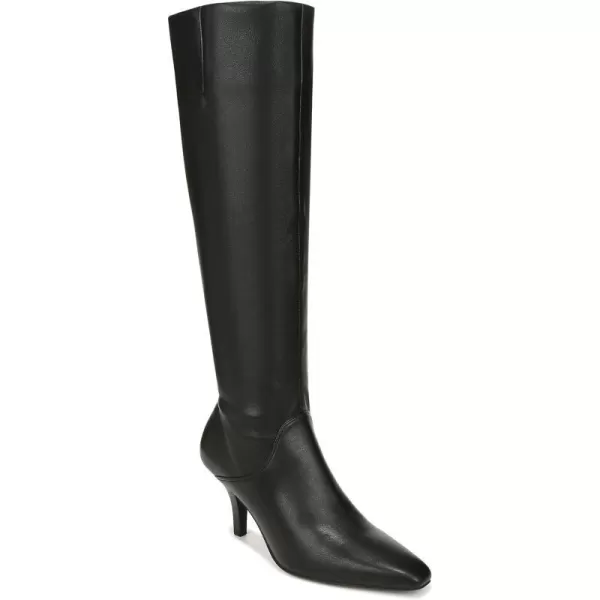 Franco Sarto Womens Lyla Pointed Toe Knee High BootsBlack Leather