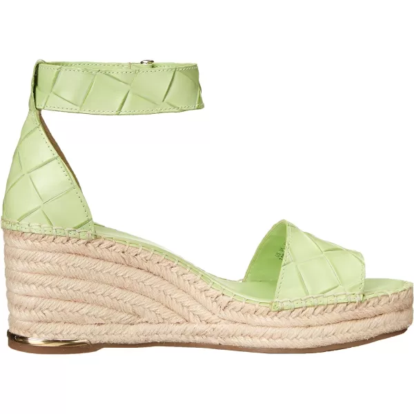 Franco Sarto Womens Clemens Jute Wrapped Espadrille Wedge Heel SandalsMint Glow