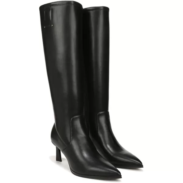 Franco Sarto Womens Daytona Pointed Toe Tall Boot Knee HighBlack Synthetic