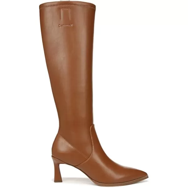 Franco Sarto Womens Daytona Pointed Toe Tall Boot Knee HighCognac Brown Stretch