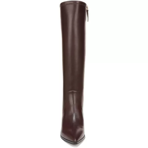 Franco Sarto Womens Daytona Pointed Toe Tall Boot Knee HighDark Brown Stretch