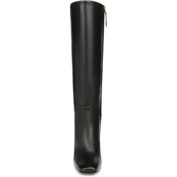 Franco Sarto Womens Flexa High Square Toe Tall Boot KneeBlack Leather