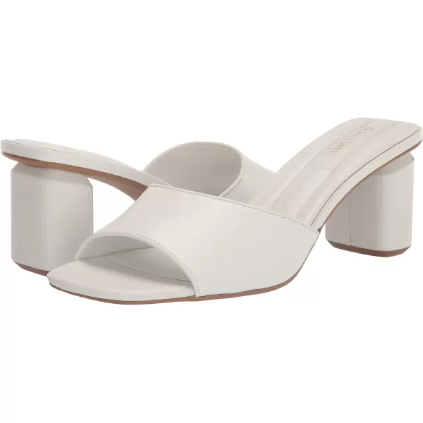 Franco Sarto Womens Linley Slide Sandals HeeledWhite