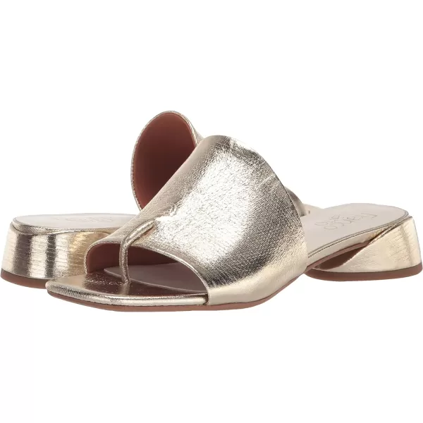 Franco Sarto Womens Loran SandalGold Metallic