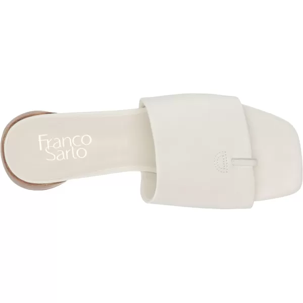 Franco Sarto Womens Loran SandalWhite Leather