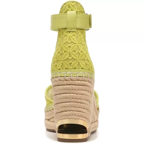 Franco Sarto Womens Marsha Espadrille Wedge SandalPear Green Lace