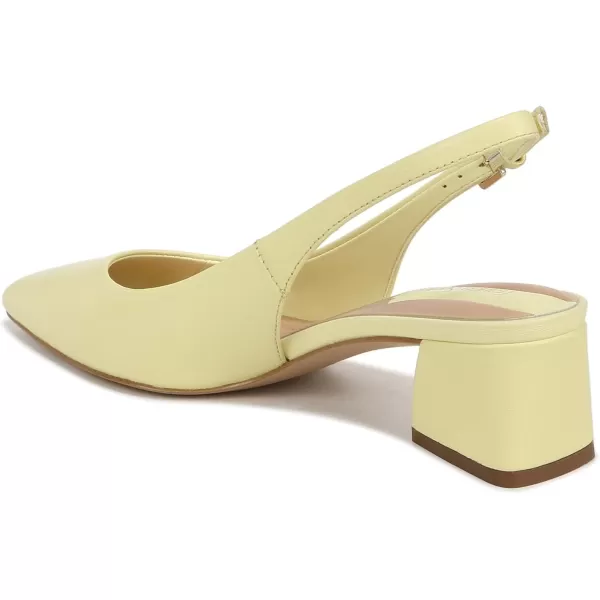 Franco Sarto Womens Racer Slingback PumpCitron Yellow Leather