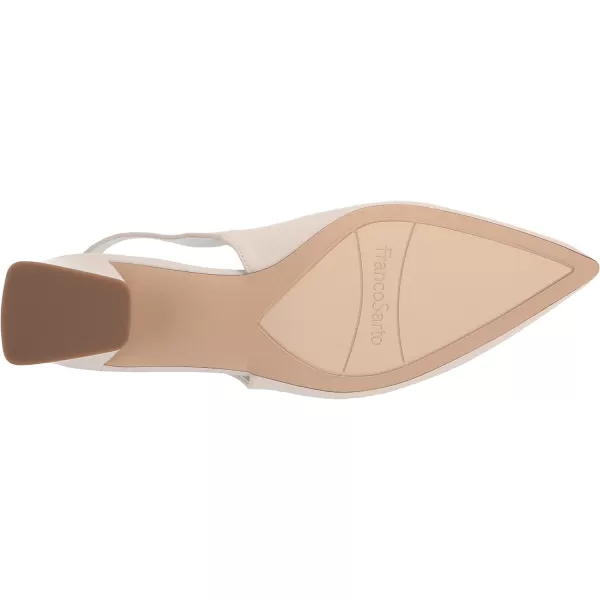 Franco Sarto Womens Racer Slingback PumpPutty Cream Leather