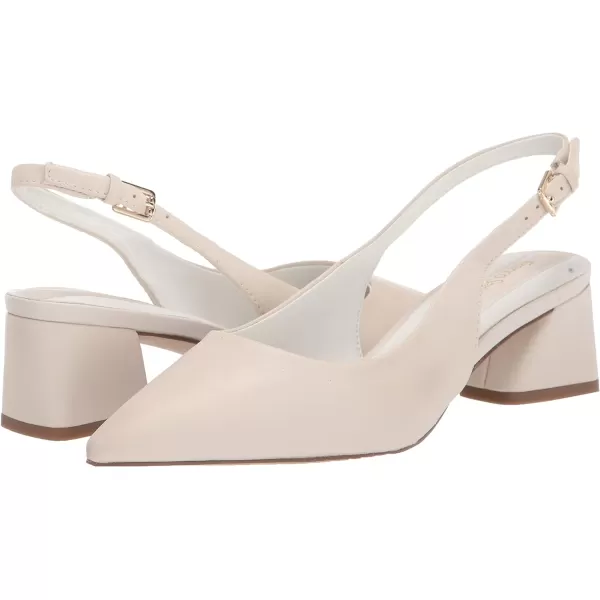 Franco Sarto Womens Racer Slingback PumpPutty Cream Leather