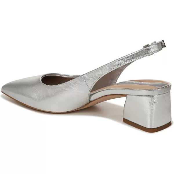 Franco Sarto Womens Racer Slingback PumpSilver Metallic