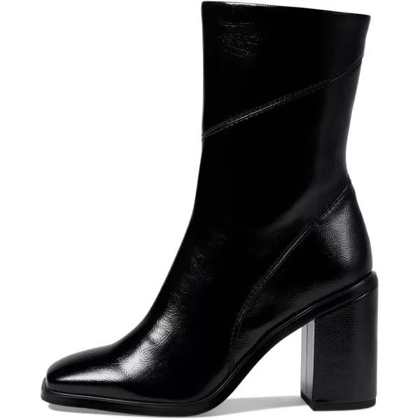 Franco Sarto Womens Stevie Mid Calf BootBlack Water Patent