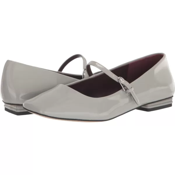 Franco Sarto Womens Tinsley Mary Jane FlatsElliot Grey Patent