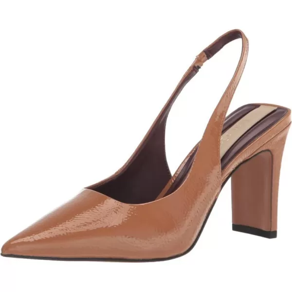 Franco Sarto Womens Averie Pointed Toe Slingback High Heel PumpToffee Tan