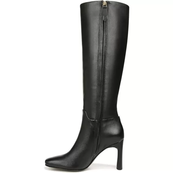 Franco Sarto Womens Flexa High Square Toe Tall Boot KneeBlack Leather