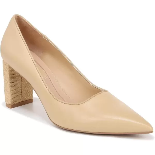 Franco Sarto Womens Giovanna Pointed Toe PumpsBeige Leather