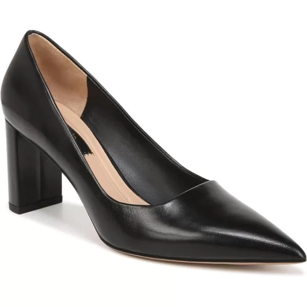 Franco Sarto Womens Giovanna Pointed Toe PumpsBlack Leather